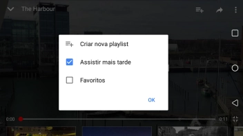 Pressione a lista de reprodução desejada. Pressione a lista de reprodução desejada.