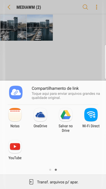 Pressione Salvar no Drive Pressione Salvar no Drive