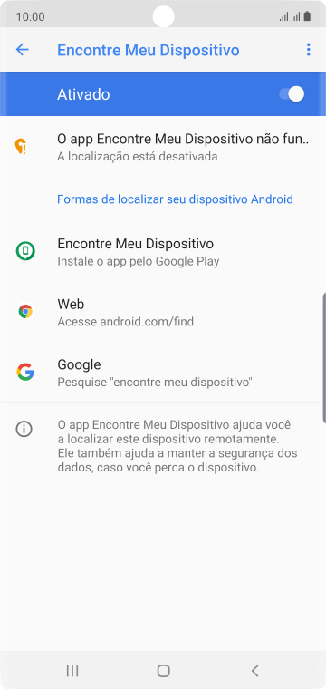 Pressione a tecla de início para finalizar e voltar à tela inicial. Pressione a tecla de início para finalizar e voltar à tela inicial.