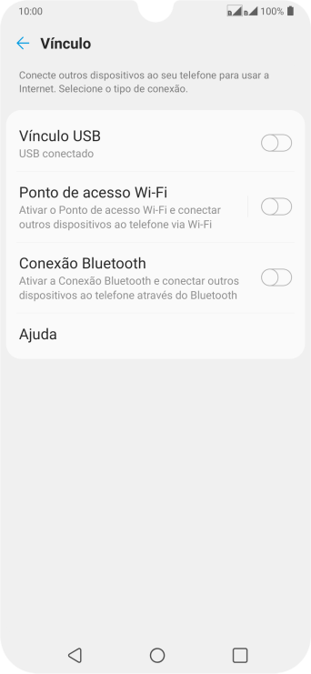 Pressione Ponto de acesso Wi-Fi. Pressione Ponto de acesso Wi-Fi.