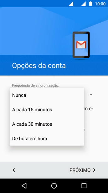 Pressione a configuração desejada. Pressione a configuração desejada.