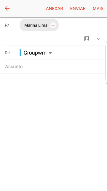 Pressione Assunto, e digite o assunto desejado. Pressione Assunto, e digite o assunto desejado.