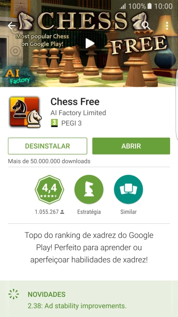 Pressione a tecla de início para finalizar e voltar à tela inicial. Pressione a tecla de início para finalizar e voltar à tela inicial.