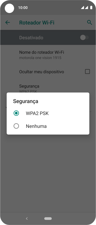 Pressione WPA2 PSK para proteger seu Roteador Wi-Fi com uma senha. Pressione WPA2 PSK para proteger seu Roteador Wi-Fi com uma senha.