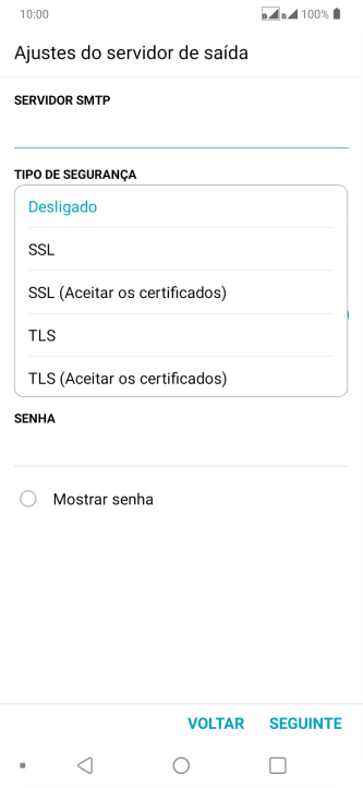 Pressione Desligado para desativar a função. Pressione Desligado para desativar a função.