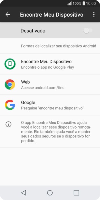 Pressione o indicador para ativar a função. Pressione o indicador para ativar a função.