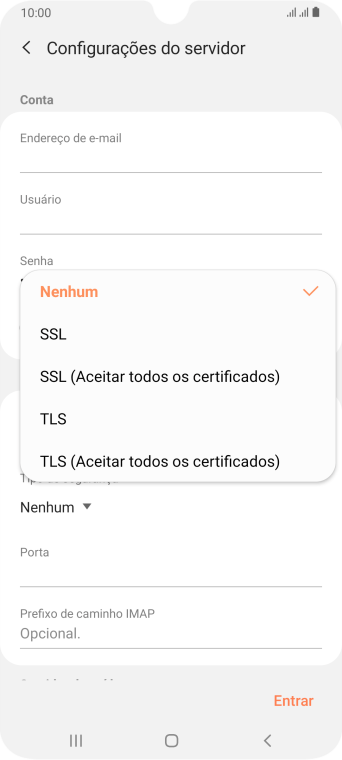 Pressione Nenhum para desativar a função. Pressione Nenhum para desativar a função.