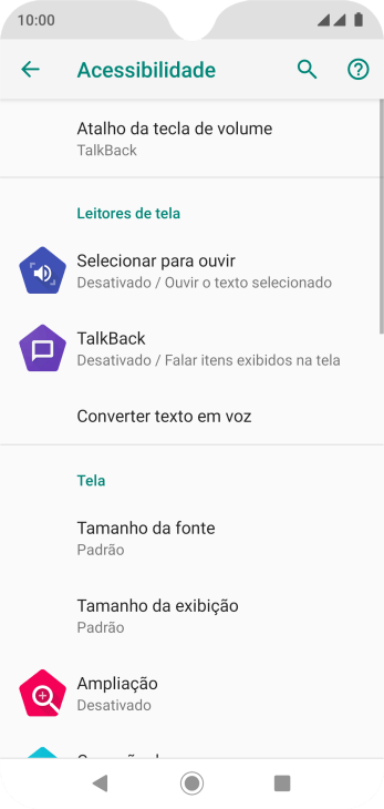 Pressione Selecionar para ouvir. Pressione Selecionar para ouvir.
