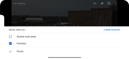 Pressione a lista de reprodução desejada. Pressione a lista de reprodução desejada.