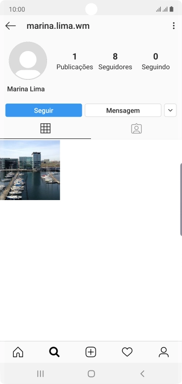 Pressione Seguir. Pressione Seguir.
