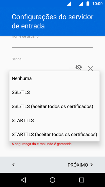 Pressione Nenhuma para ativar ou desativar a função. Pressione Nenhuma para ativar ou desativar a função.