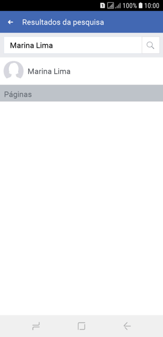 Pressione o contato desejado. Pressione o contato desejado.