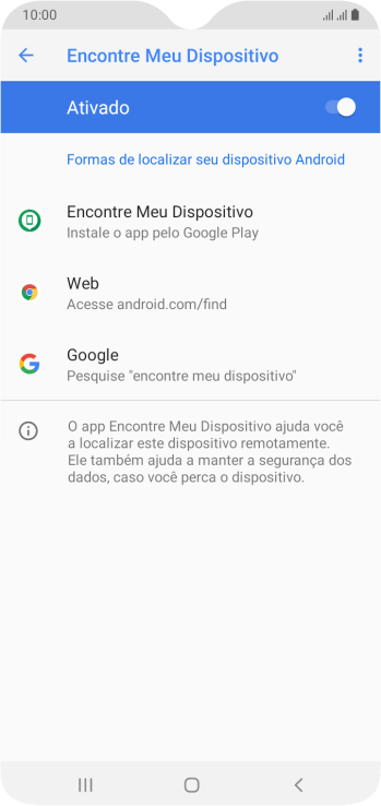 Pressione a tecla de início para finalizar e voltar à tela inicial. Pressione a tecla de início para finalizar e voltar à tela inicial.
