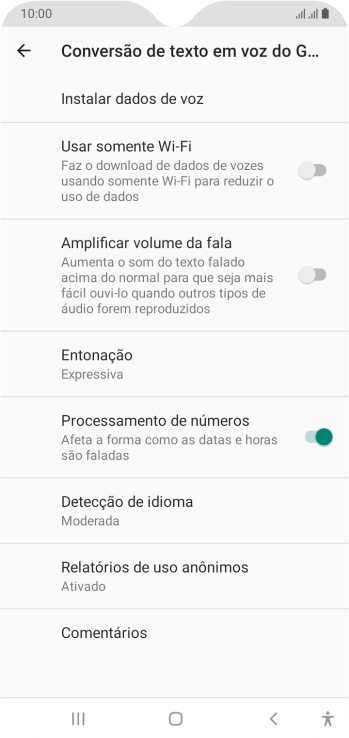 Pressione a tecla de início para finalizar e voltar à tela inicial. Pressione a tecla de início para finalizar e voltar à tela inicial.