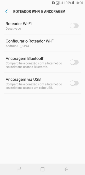 Pressione Configurar o Roteador Wi-Fi. Pressione Configurar o Roteador Wi-Fi.