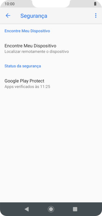 Pressione Encontre Meu Dispositivo. Pressione Encontre Meu Dispositivo.