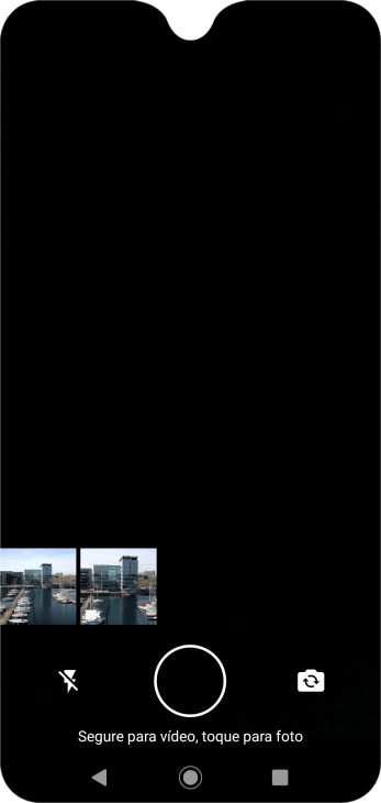 Pressione a foto ou o vídeo desejado. Pressione a foto ou o vídeo desejado.