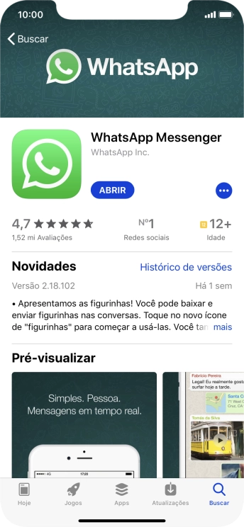 Deslize para cima a partir da parte de baixo da tela para voltar para a tela inicial. Deslize para cima a partir da parte de baixo da tela para voltar para a tela inicial.