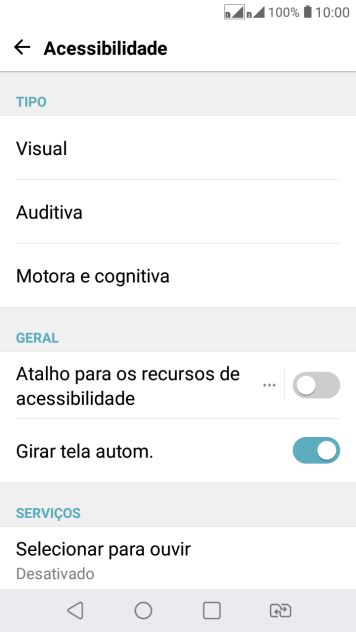 Pressione Selecionar para ouvir. Pressione Selecionar para ouvir.