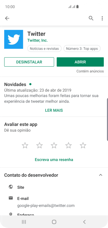 Pressione a tecla de início para finalizar e voltar à tela inicial. Pressione a tecla de início para finalizar e voltar à tela inicial.