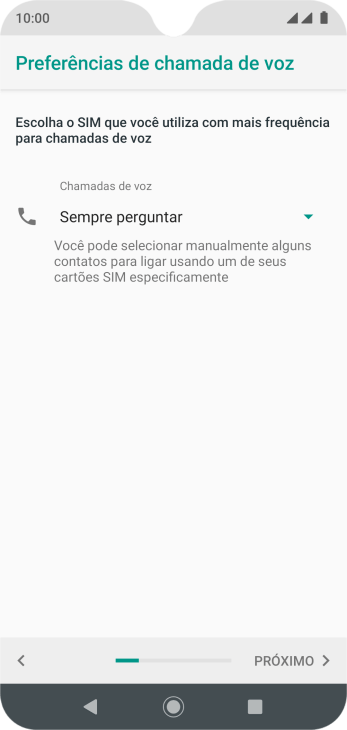 Pressione a lista suspensa. Pressione a lista suspensa.