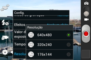 Pressione a resolução desejada. Pressione a resolução desejada.