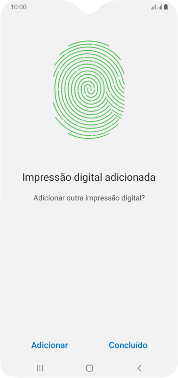 Pressione Concluído. Pressione Concluído.