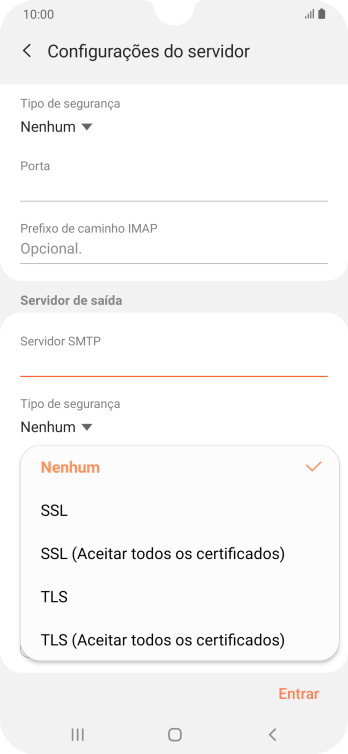 Pressione Nenhum para desativar a função. Pressione Nenhum para desativar a função.