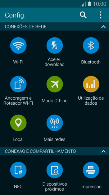 Pressione Ancoragem e Roteador Wi-Fi. Pressione Ancoragem e Roteador Wi-Fi.