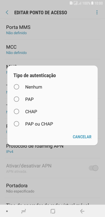 Pressione PAP ou CHAP. Pressione PAP ou CHAP.