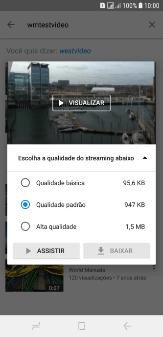 Pressione a configuração desejada. Pressione a configuração desejada.