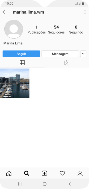 Pressione Seguir. Pressione Seguir.