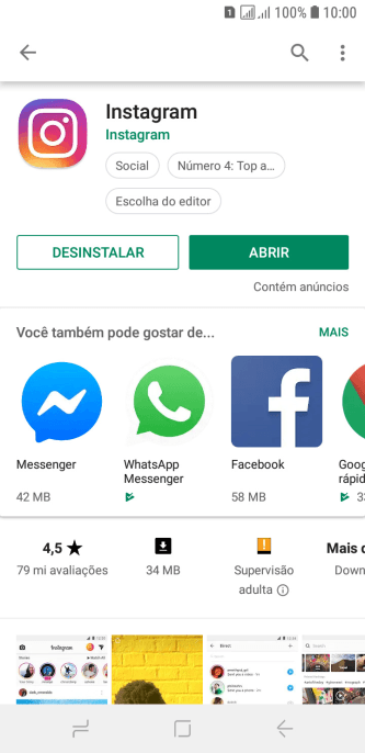 Pressione a tecla de início para finalizar e voltar à tela inicial. Pressione a tecla de início para finalizar e voltar à tela inicial.