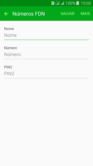 Pressione Nome, e digite o nome desejado. Pressione Nome, e digite o nome desejado.