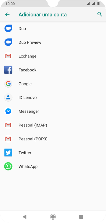 Pressione Pessoal (IMAP). Pressione Pessoal (IMAP).
