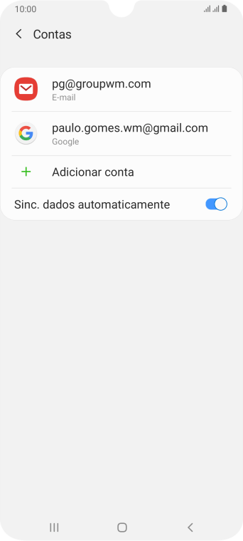 Pressione a tecla de início para voltar à tela inicial. Pressione a tecla de início para voltar à tela inicial.