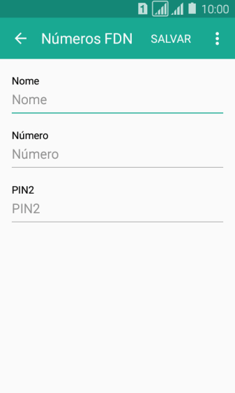 Pressione Nome, e digite o nome desejado. Pressione Nome, e digite o nome desejado.