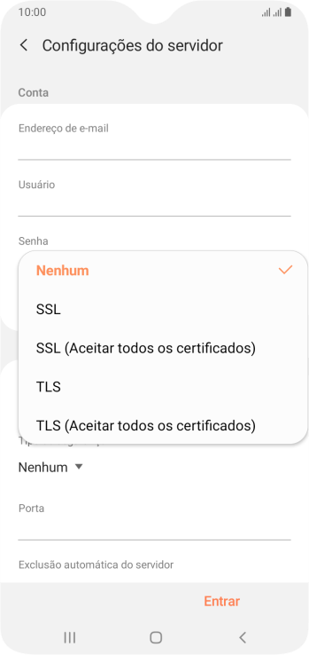 Pressione Nenhum para desativar a função. Pressione Nenhum para desativar a função.