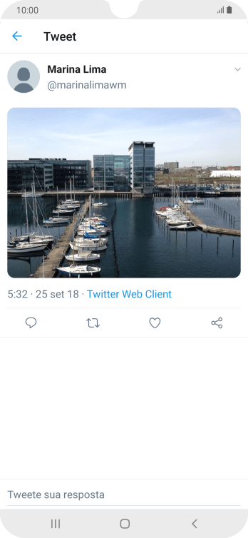 Pressione o campo de escrever, e digite a resposta desejada. Pressione o campo de escrever, e digite a resposta desejada.