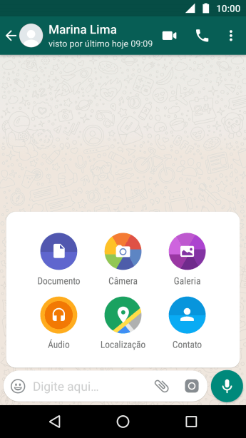 Pressione Galeria, e navegue até a foto ou vídeo desejado. Pressione Galeria, e navegue até a foto ou vídeo desejado.