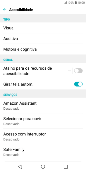 Pressione Selecionar para ouvir. Pressione Selecionar para ouvir.