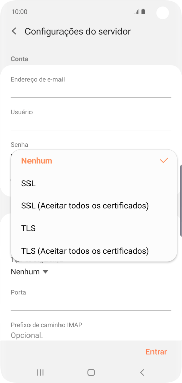 Pressione Nenhum para desativar a função. Pressione Nenhum para desativar a função.
