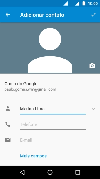 Pressione Telefone, e digite o número de telefone. Pressione Telefone, e digite o número de telefone.