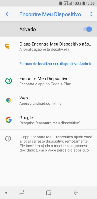 Pressione o indicador para ativar a função. Pressione o indicador para ativar a função.
