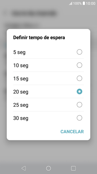 Se você encaminhar chamadas perdidas, você deve selecionar o intervalo do encaminhamento. Pressione o intervalo desejado. Se você encaminhar chamadas perdidas, você deve selecionar o intervalo do encaminhamento. Pressione o intervalo desejado.