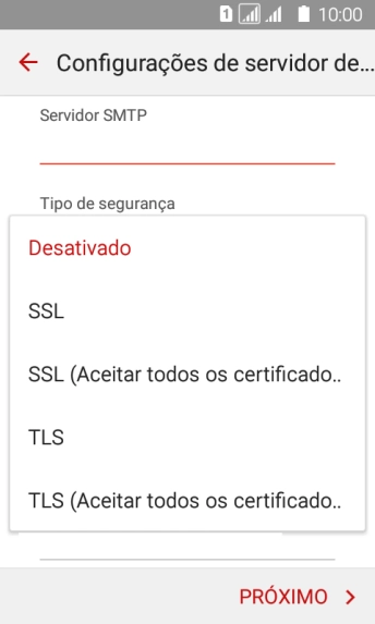 Pressione Desativado para ativar ou desativar a função. Pressione Desativado para ativar ou desativar a função.