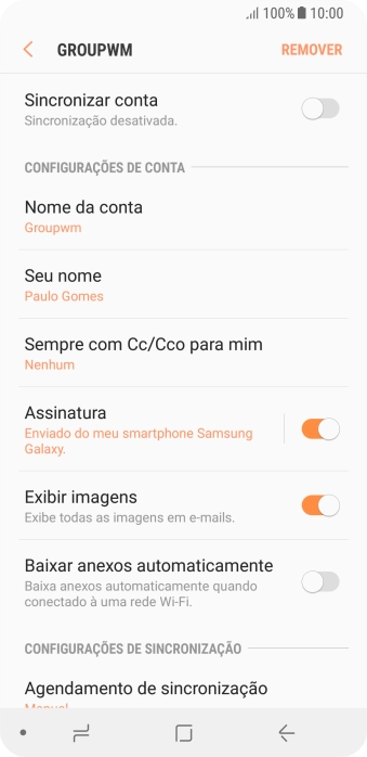 Pressione o indicador ao lado de Pressione o indicador ao lado de