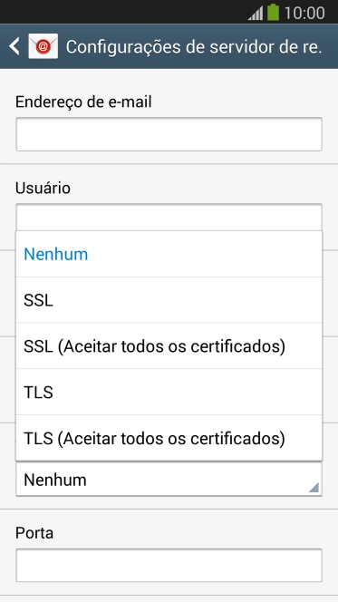 Pressione Nenhum para desativar a função. Pressione Nenhum para desativar a função.
