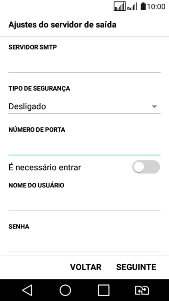 Pressione o indicador ao lado de Pressione o indicador ao lado de