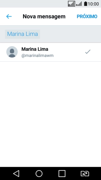 Pressione PRÓXIMO. Pressione PRÓXIMO.
